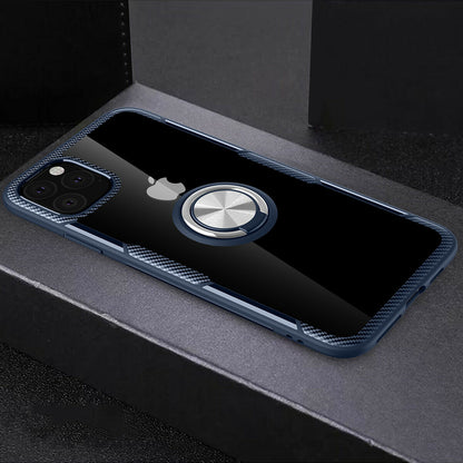 Hybrid Case Magnetic Stand Ring Holder Armor Rubber For iPhone - carolay.co