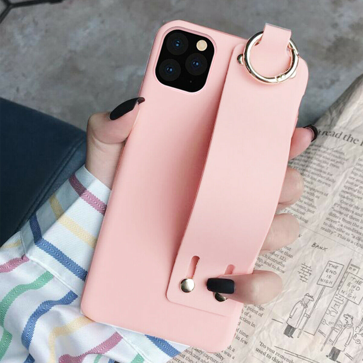 Cute Case Soft Silicone Strap for iPhone 11/12 - carolay.co