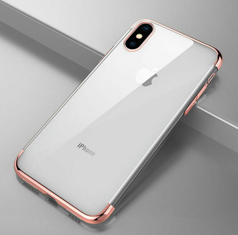Shockproof Bumper Transparent Silicone Case for iPhone - carolay.co