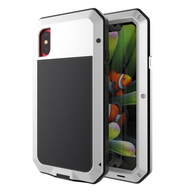 Case Shockproof Doom Armor Metal Aluminum For iPhone - carolay.co