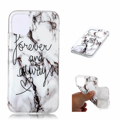 Soft Marble Silicone Rubber Ultra Thin Gel Back Case For iPhone - carolay.co