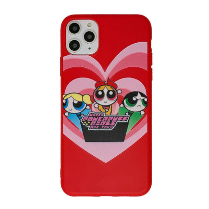 Powerpuff Girls Cute PlainSoft Case For iPhone - carolay.co