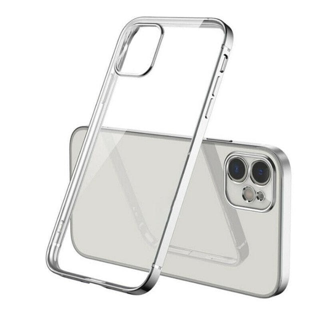 Soft Back Cover Transparent Shockproof For iPhone - carolay.co